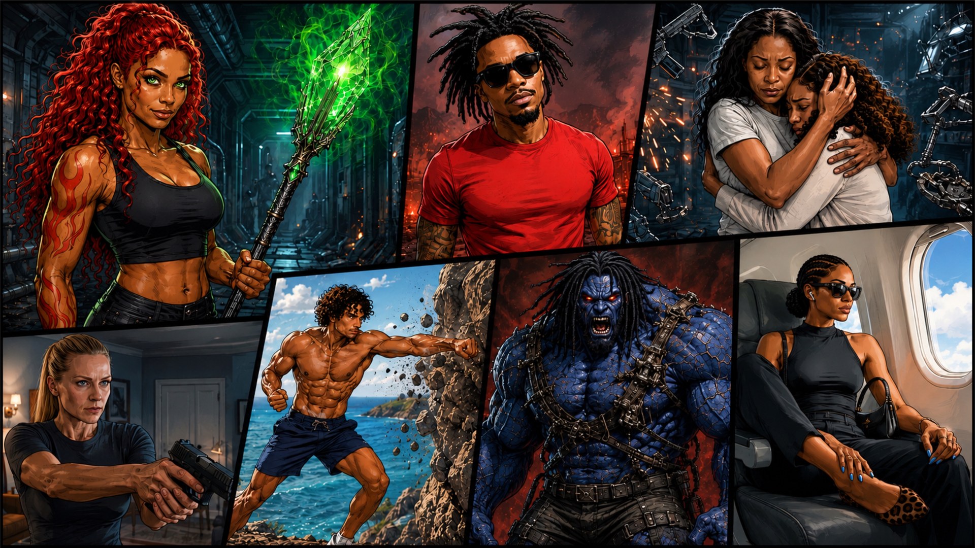 Insane Comics lore stills